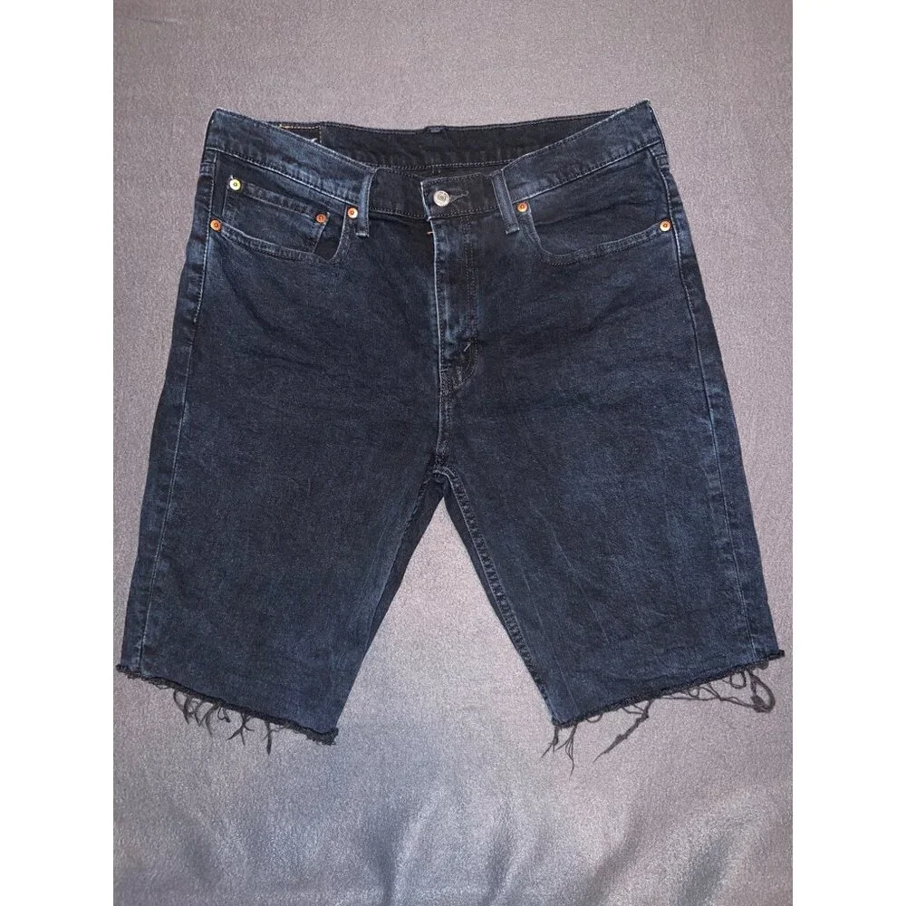 Lot of 3 Men’s Jean Shorts 36 |‎ Levi’s XRAY Steve’s Raw Hem Moto - Picture 14 of 16